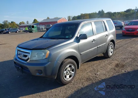 2011 Honda Pilot Lx из США, поврежденный, VIN 5FNYF3H2XBB010368